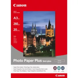 Canon SG-201 Photo Paper Plus Semi-gloss A3-as, 260g vastag, félfényes fotópapír (20 lap/doboz)