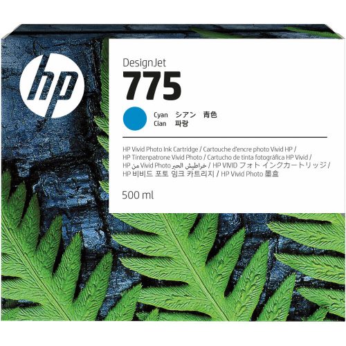 HP No. 775 Cyan tintapatron (500 ml) 1XB17A