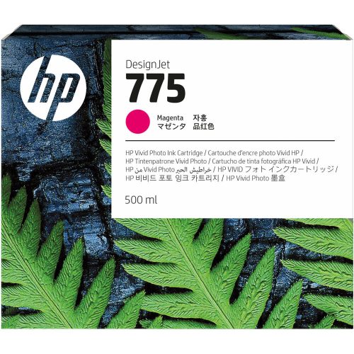 HP No. 775 Magenta tintapatron (500 ml) 1XB18A