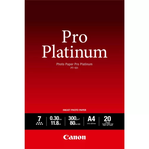 Canon PT-101 Photo Paper Pro Platinum A4-es, fényes fotópapír