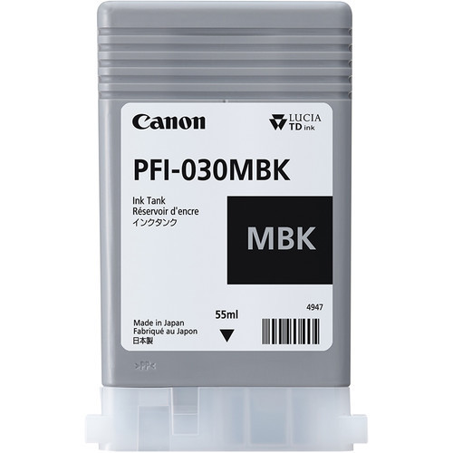 Canon PFI-030MBK Matte black tintapatron 55 ml (3488C001AA)