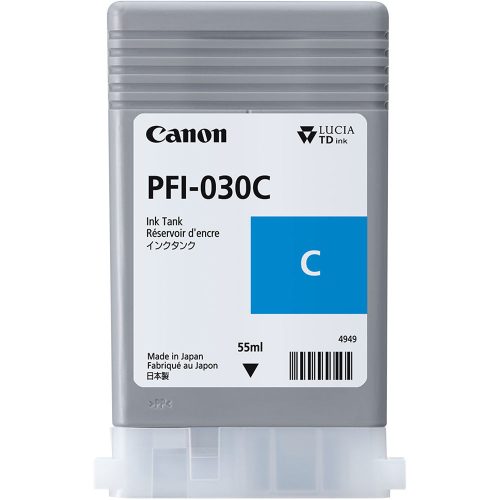 Canon PFI-030C Cyan tintapatron 55 ml (3490C001AA)
