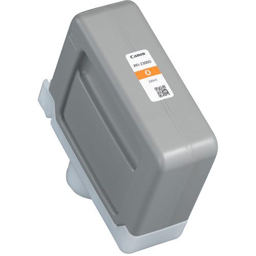 Canon pfi-2300 orange narancs színű tintapatron, 330 ml-es, GP és PRO 2600 4600 6600 plotterekhez