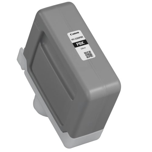 Canon PFI-3300 Photo Black színű, 330 ml-es tintapatron GP-2600S, GP-4600S, GP-6600S, PRO-2600, PRO-4600 és PRO-6600 plotterekhez