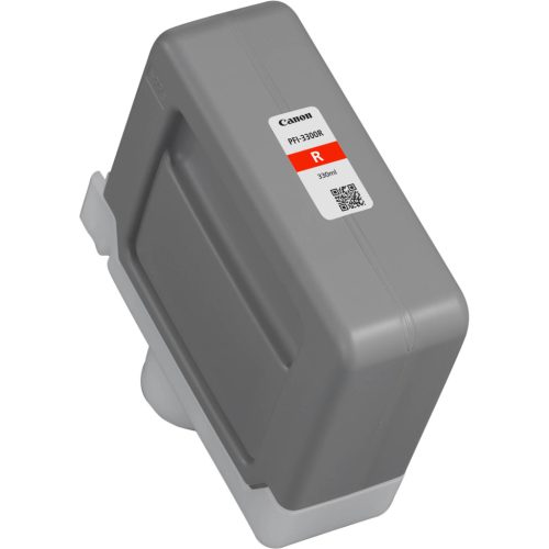 Canon PFI-3300R Red (piros) színű, 330 ml-es tintapatron PRO-2600, PRO-4600 és PRO-6600 plotterekhez
