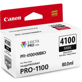 Canon PFI-4100 Matt fekete tintapatron PRO-1100-as nyomtatóhoz 80 ml