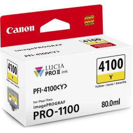 Canon PFI-4100 Yellow, sárga tintapatron PRO-1100-as nyomtatóhoz 80 ml