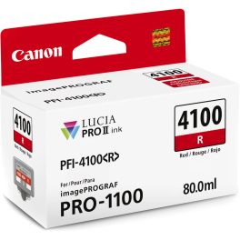 Canon PFI-4100 Red, piros tintapatron PRO-1100-as nyomtatóhoz 80 ml