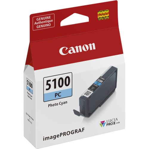 Canon PFI-5100 Photo cyan tintapatron PRO-310-es nyomtatóhoz 14,4 ml