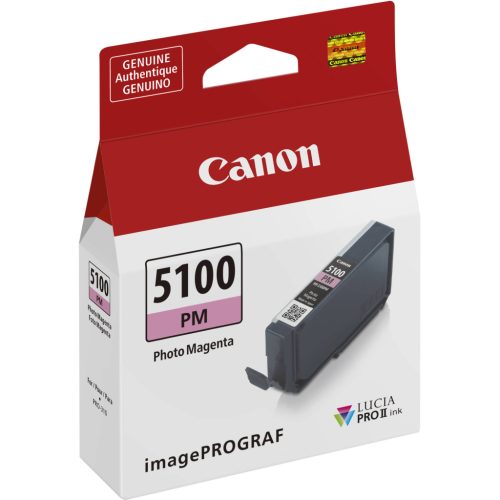 Canon PFI-5100 Photo magenta tintapatron PRO-310-es nyomtatóhoz 14,4 ml