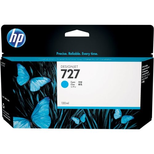 HP No. 727 Cyan tintapatron (130 ml) B3P19A