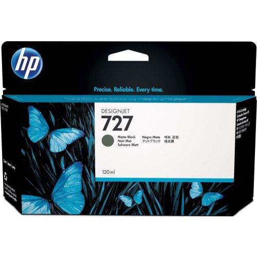 HP No. 727 Matte Black tintapatron (130 ml)