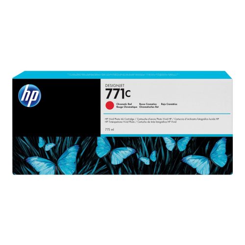 HP No. 771 Chromatic Red Ink Cartridge 775 ml B6Y08A