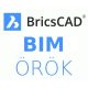 BricsCAD BIM új örökös példány szoftverkövetéssel