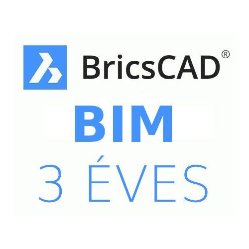 BricsCAD BIM új előfizetés 3 évre