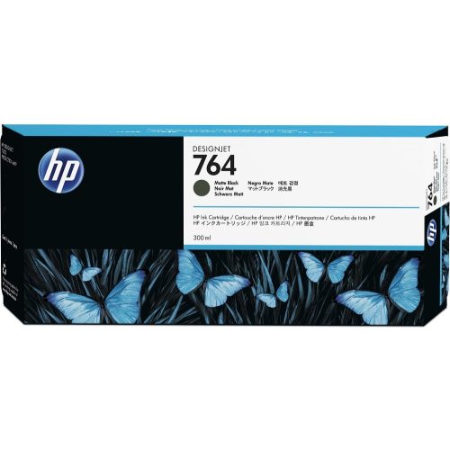 HP No. 764 Matte Black tintapatron (300 ml) C1Q16A