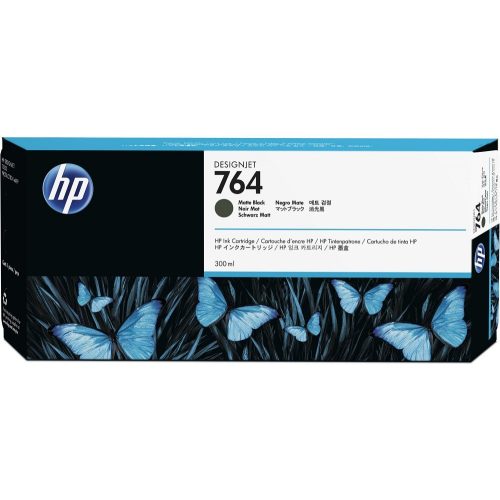HP No. 764 Matte Black tintapatron (300 ml) C1Q16A