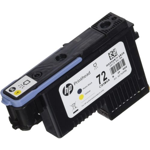 HP No. 72 Nyomtatófej, printhead - Matte Black and Yellow (C9384A)
