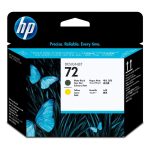 HP No. 72 Nyomtatófej, printhead - Matte Black and Yellow (C9384A)