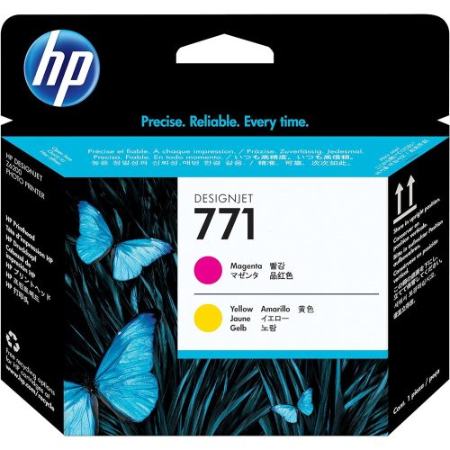HP No. 771 Nyomtatófej, printhead - Magenta and Yellow (CE018A)
