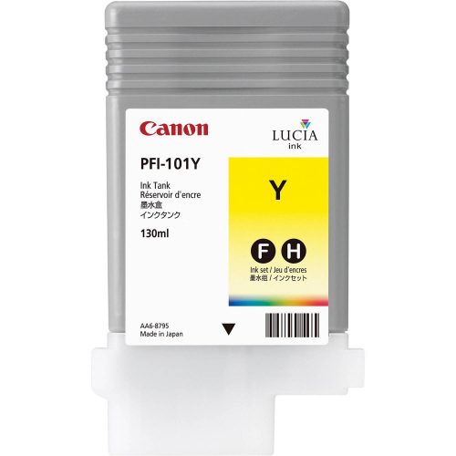 Canon PFI-101Y Yellow tintapatron 130 ml (0886B001AA)
