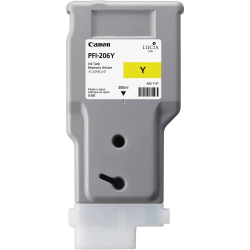 Canon PFI-206Y - Yellow tintapatron 300ml (5306B001AA)