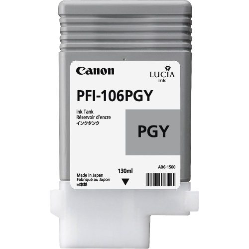 Canon PFI-106PGY -Tintapatron,Photo Grey,130ml (6631B001AA)