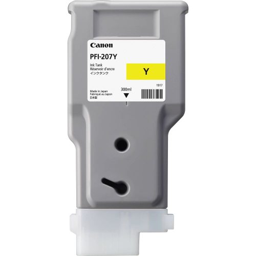 Canon PFI-207Y Yellow tintapatron 300 ml (8792B001AA)