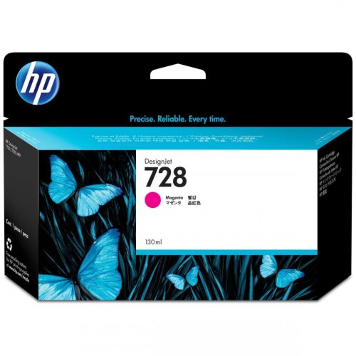 HP No. 728 Magenta tintapatron (130ml) F9J66A