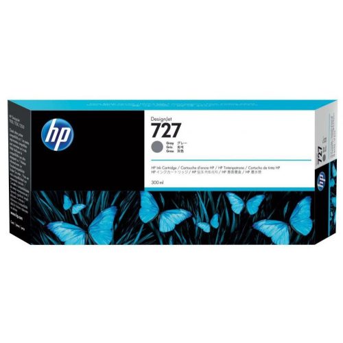 HP No. 727 Gray tintapatron (300 ml)