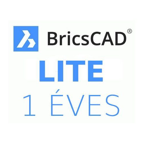 BricsCAD Lite új előfizetés 1 évre