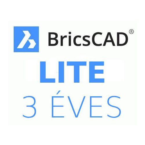 BricsCAD Lite új előfizetés 3 évre