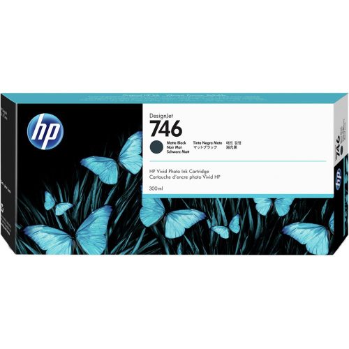 HP No. 746 Matte Black tintapatron (300ml) P2V83A