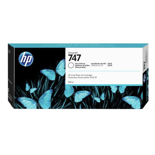 HP No. 747 Gloss Enhancer Ink Cartridge (300ml) P2V87A