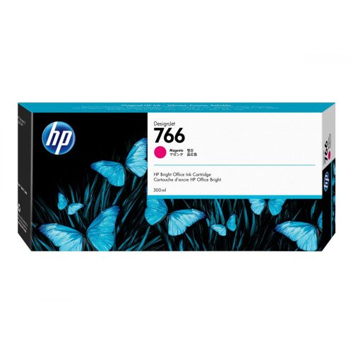 HP No. 766 Magenta Ink Cartridge 300ml P2V90A