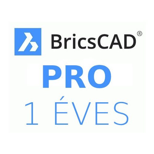 BricsCAD Pro új előfizetés 1 évre